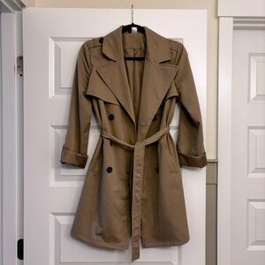 Classic Trench Coat |  H&M Divided Belted Coat
